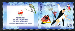 POLAND 2002 MICHEL NO:3952 Zf  MNH - Inverno2002: Salt Lake City - Paralympic