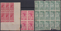 F-EX28955 BRAZIL BRASIL S.XX REVENUE LOT ALL DIFFERETS TREASURE COMSUMPTION. - Segnatasse