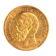 Allemagne - Baden - 10 Marks - Frédérich Ier - 1875 - 5, 10 & 20 Mark Oro