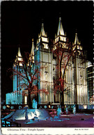 Utah Salt Lake City Temple Square At Christmas Time - Salt Lake City