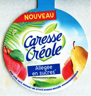 RARE - Ile De LA REUNION - Balise De Produit / Nouveau Yaourt "Caresse Créole" Allégé En Sucre (obj Div Balise Caresse) - Poster & Plakate