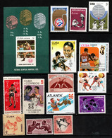 Delcampe - 1082 - BOXING - LOT X 28 MNH STAMPS + 1 S/S - SEE 2 SCANS - Boxe