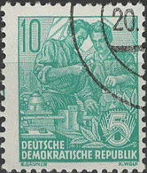 00601 - 001 - 1 MiNr. 409 DDR 1953 Fünfjahrplan (II) - Gebraucht