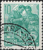 00602 - 002 - 1 MiNr. 409 DDR 1953 Fünfjahrplan (II) - Gebraucht