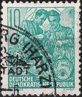 00615 - 015 - 1 MiNr. 409 DDR 1953 Fünfjahrplan (II) - Gebraucht