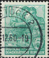 00622 - 022 - 1 MiNr. 409 DDR 1953 Fünfjahrplan (II) - Gebraucht