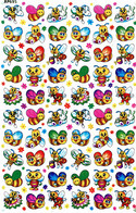 Biene Wespe Hummel Tiere Aufkleber / Bee Sticker A4 1 Bogen 27 X 18 Cm ST072 - Scrapbooking