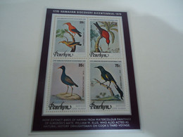 PENRHYN  MNH STAMPS SHEET BIRD BIRDS - Penrhyn