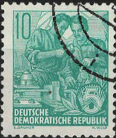 00633 - 033 - 1 MiNr. 409 DDR 1953 Fünfjahrplan (II) - Gebraucht