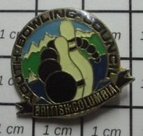 512c Pin's Pins / Beau Et Rare / SPORTS  / CANADA BRITISH COLUMBIA YOUTH BOWLING COUNCIL - Bowling