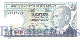 TURKEY 500 LIRA 1983 PICK 195 UNC - Turquie