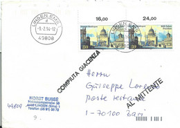 YT 1510 - 1000 Ans De Potsdam - Retour D'une Lettre En Poste Restante En Italie - Briefe U. Dokumente
