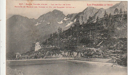 ***  65  ***   Vallée D'Aure  Lac De Cap Du Long Barrage Et Maison Des Gardes Et Le Pic .. TTB - Vielle Aure