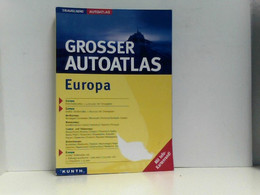 Grosser Autoatlas Europa. Mit Info-Kartenrand! - Atlanti