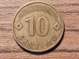 10 Santimu  1992 - LATVIA - VF - Letland