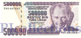 LOT TURKEY 500000 LIRA 1998 PICK 212 UNC X 5 PCS - Turquie
