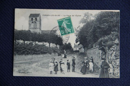 FORGES LES BAINS - La Place De L'Eglise - Sonstige & Ohne Zuordnung