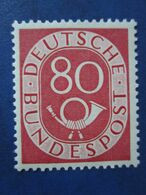 Bund Posthornmarke Mi 137 **  Postfrisch , Prüfgarantie , Einwandfrei - Ungebraucht
