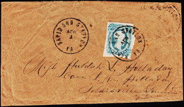 1863. Jefferson 10 Cents RAPID ANN STATION VA 1 AUG.  1 (Michel 10) - JF124226 - 1861-65 Confederate States