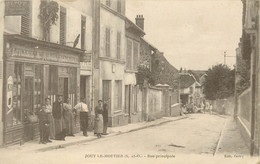 JOUY LE MOUTIER - Rue Principale, Epicerie Monteil, Restaurant. - Jouy Le Moutier