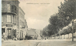 SERRIERES - Quai Jules Roche. (Tabac) - Serrières