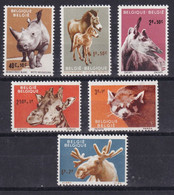 Timbres Belge 1961 Animaux Neufs ** - Nuevos