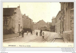 SPRIMONT ..-- Rue De La Poste . 1911 Vers CHABRELOCHE ( Mme THIZY ) . Voir Verso . - Sprimont