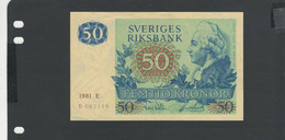 SUEDE - Billet 50 Kronor 1981 SUP/XF Pick-053c3 - Suède