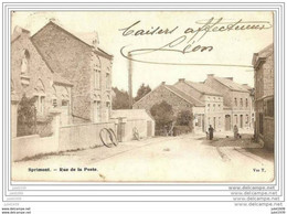 SPRIMONT ..-- Rue De La Poste . 1905 Vers LES BULLES ( Melle Clémence QUESTIAUX ) . Voir Verso . - Sprimont