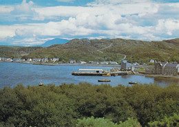 Postcard Sutherland The Pier Culag Hotel With Lochinver & Quinag  My Ref B26115 - Sutherland