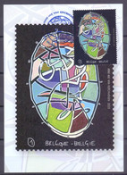 Belgie - 2023 ** Klok 2013 - 2022 - Anne-Mie Van Kerckhoven 2023 ** Kaart Bpost - 1e Dag Stempel - 2011-..