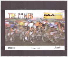 INGHILTERRA -'E' 2002 C/W CYCLING FIRST DAY COVER - 2001-2010 Dezimalausgaben