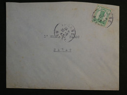 BN11 MAROC  BELLE LETTRE 1945 PETIT BUREAU IPHANE A RABAT ++AFFRANCH. INTERESSANT+++ - Storia Postale