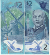 BARBADOS   New 2  Dollars  "2022 Polimer"  PW80    ( John Redman Bovell + Windmill At Back ) - Barbados