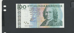 SUEDE - Billet 100 Kronor 2001/2014 NEUF/UNC Pick-065 - Svezia