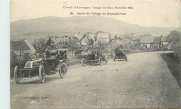 COUPE GORDON BENNETT (1905) - Circuit D'auvergne, Sortie Du Village De Massagettes. - Other & Unclassified