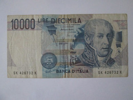 Italy 10000 Lire 1984 Banknote See Pictures - 10.000 Lire
