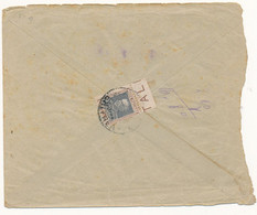 1922 COLONIE ITALIANE ERITREA PARMAGGIANI 0,50 SOVRASTAMPATO COLONIA EITREA ADI UGRI X RODI GARGANICO - Eritrea