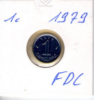 France. 1 Centime épi 1979 - 1 Centime