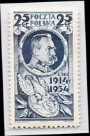 MiNr.287 X Polen - Unused Stamps