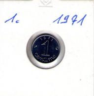 France. 1 Centime épi 1971 - 1 Centime