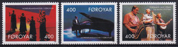 MiNr. 243 - 245 Dänemark Färöer 1993, 8. Febr. 10 Jahre Haus Des Nordens, Tórshavn Postfrisch/**/MNH - Färöer Inseln