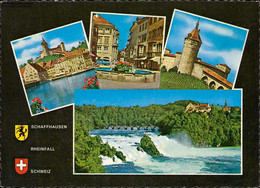 1117420 Schaffhausen, Rheinfall, Schweiz Mehrbildkarte - Hausen Am Albis 