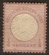 Alemania Imperio  13 * Charnela. 1872 - Nuevos