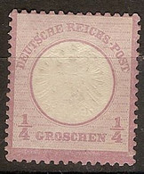 Alemania Imperio  13 * Charnela. 1872 - Nuevos