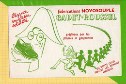 2 BUVARDS &; Blotting Paper  : Cadet Roussel Chaussures Novosouple Vert Et Rouge - Schoenen