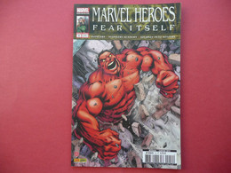 MARVEL HEROES V3 N 12 JANVIER 2012 FEAR ITSELF AVENGERS ACADEMY JOURNEY INTO MYSTERY  MARVEL COMICS PANINI FRANCE - Marvel France