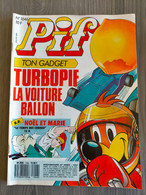 PIF GADGET N° 1046  Poster NOEL Et MARIE  Supplément  Le Temps Des Cerises  ARTHUR CEZARD 1989 TBE - Pif & Hercule