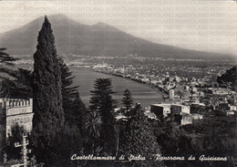 CARTOLINA  CASTELLAMMARE DI STABIA,CAMPANIA,PANORAMA DA QUISISANA-STORIA,MEMORIA,CULTURA,BELLA ITALIA,VIAGGIATA 1958 - Castellammare Di Stabia