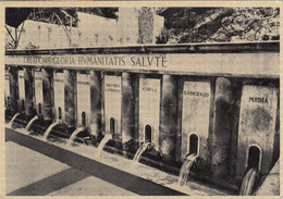 CARTOLINA  CASTELLAMMARE DI STABIA,TERME STABIANE-SORGENTI MINERALI-STORIA,MEMORIA,CULTURA,BELLA ITALIA,VIAGGIATA 1952 - Castellammare Di Stabia